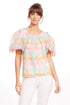 Jasmina Top - Honey Love Plaid